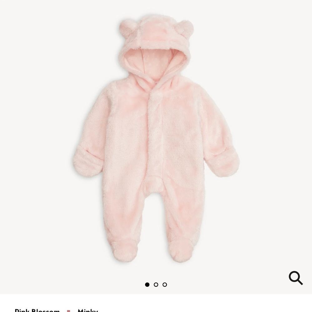 Magnetic Me Soft Pink Baby Footie
